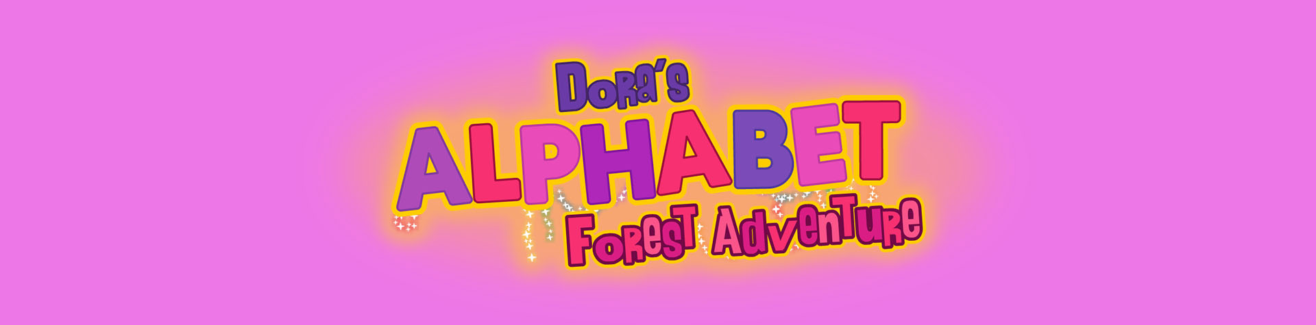 Logo Dora's Alphabet Forest Adventure